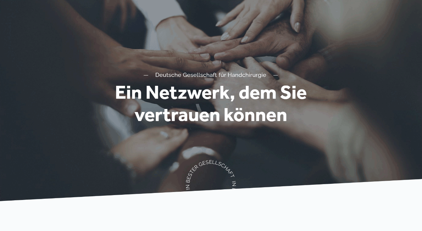 Deutsche Gesellschaft für Handchirurgie